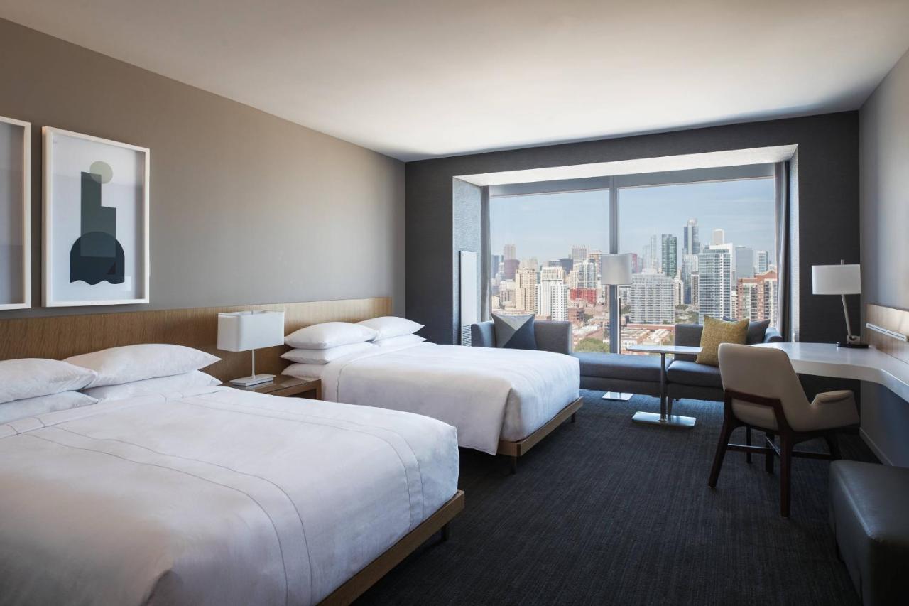 Marriott Marquis Chicago Hotel Exterior foto