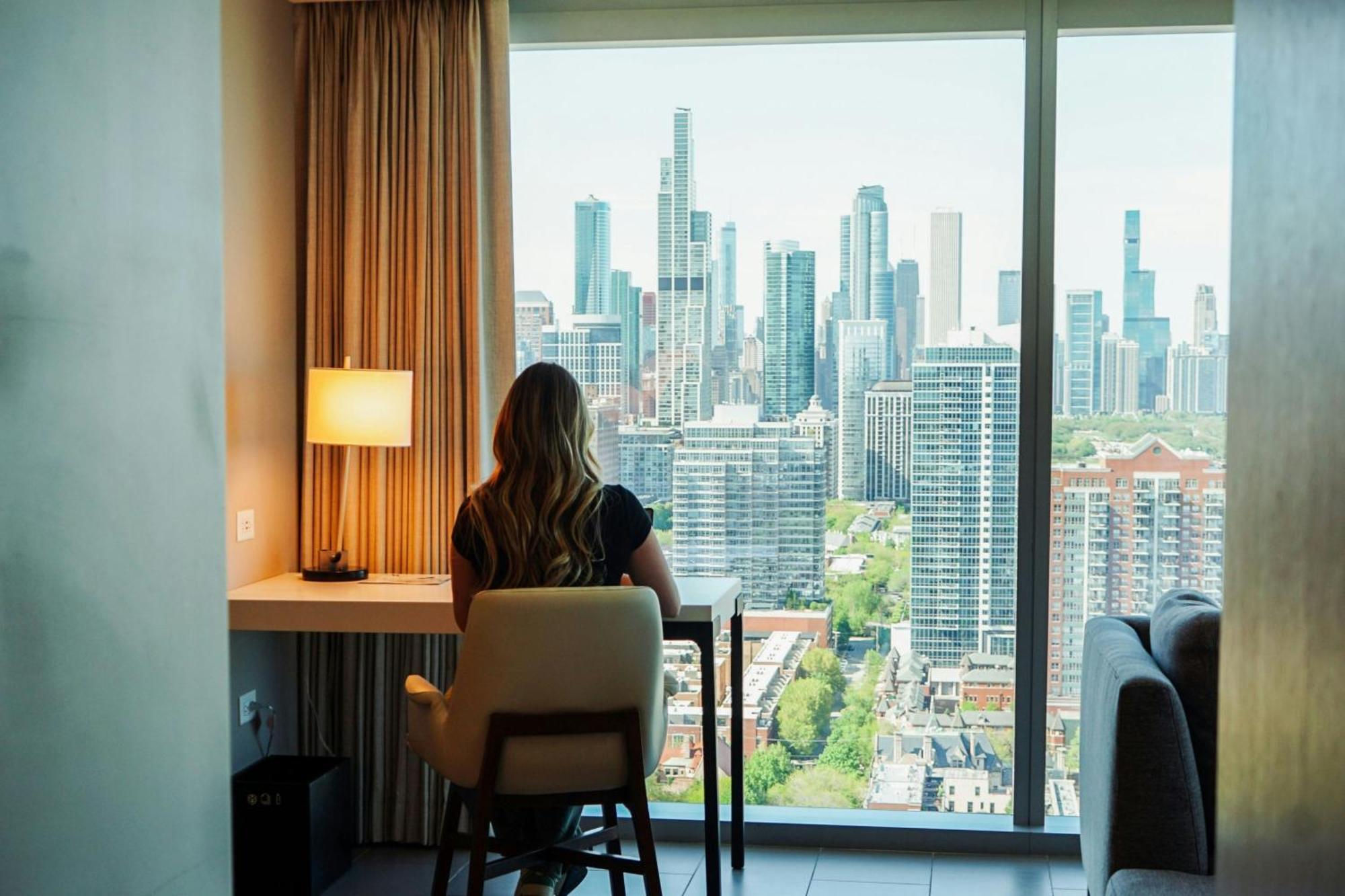 Marriott Marquis Chicago Hotel Exterior foto